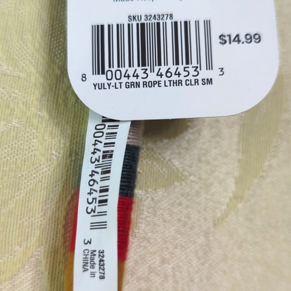 Dog Collar, Rope and Leather, Size Small, 12-15". NWT - Picture 7 of 12